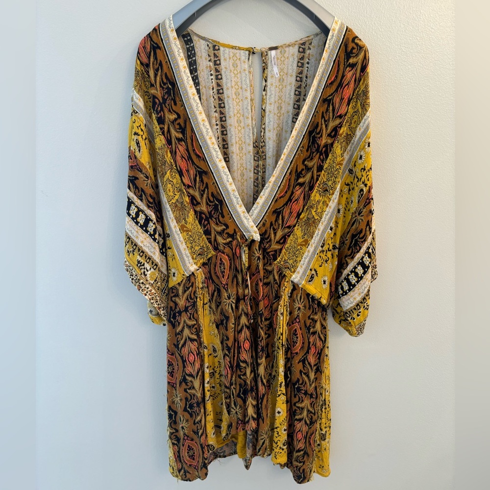 Free People Mixed Emotions Romper